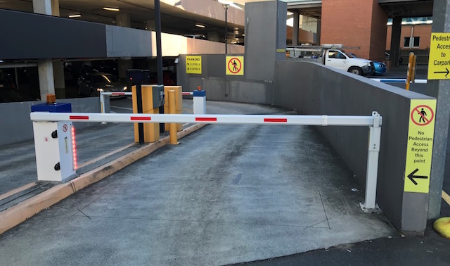 Dashou Boom Gate Installed In A Car Park In Australia